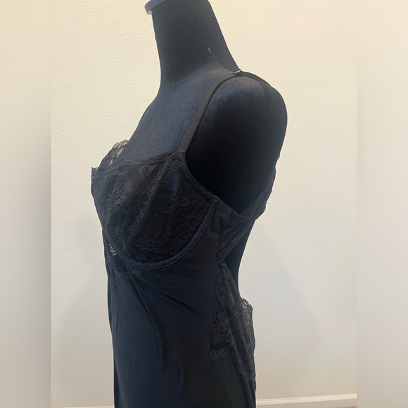 Victoria’s Secret Black Lace Sexy Dress with Built in Bra - Picture 4 of 8